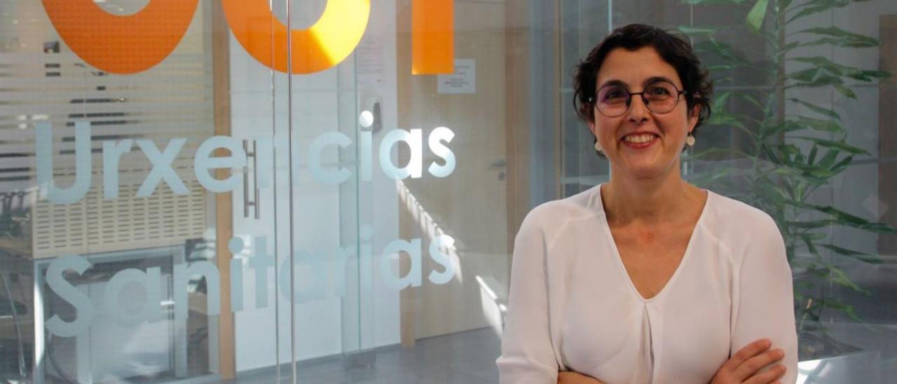 Adriana Regueira Pan dirige desde octubre de 2020 las urgencias sanitarias de la comunidad autónoma.