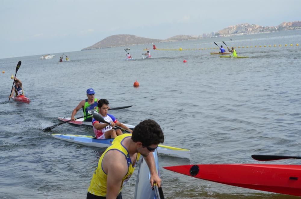 Liga Autonómica de Piragüismo en Playa Paraíso