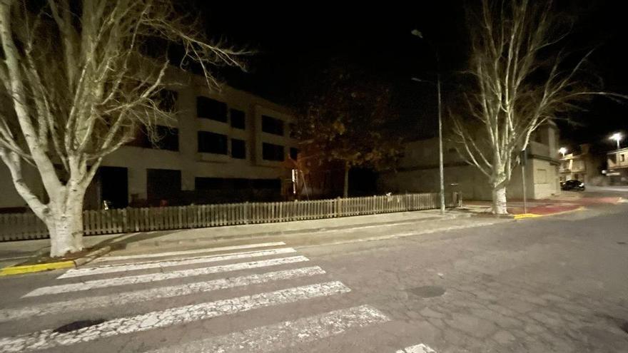 El robo del cableado eléctrico deja a oscuras varias calles de Castelló