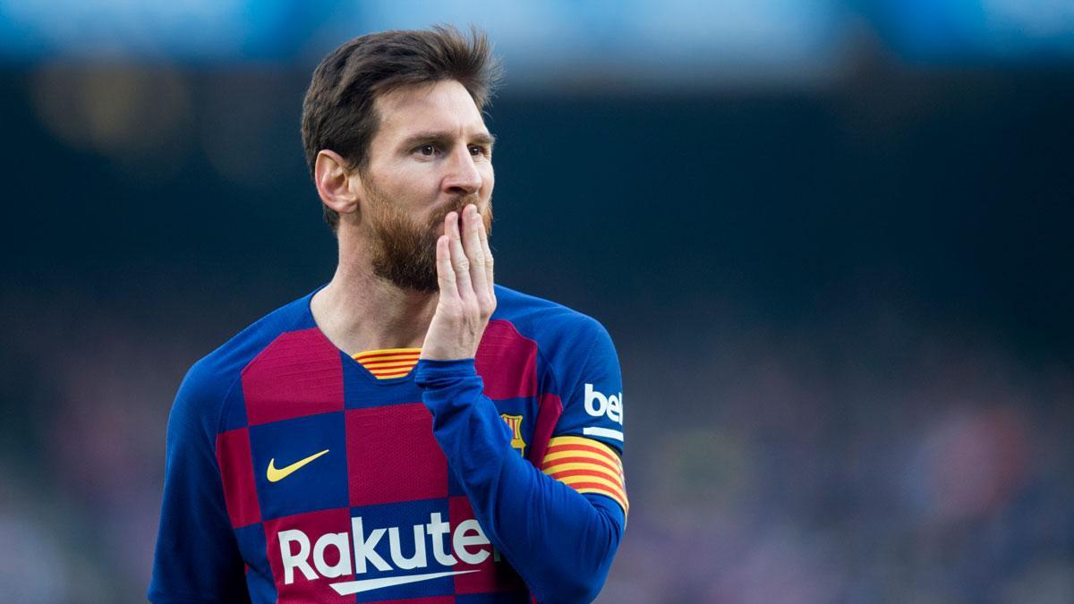 Messi acepta la rebaja del 70% del sueldo del Barça