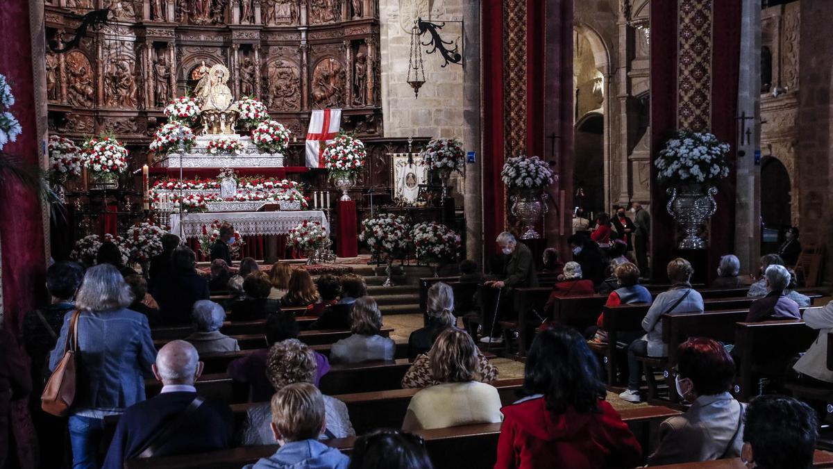 Santa María, ayer.