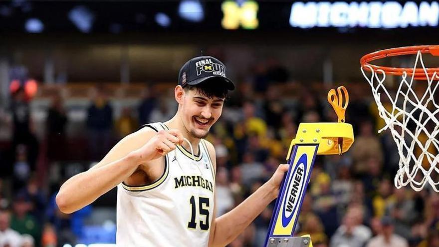 Aday Mara, ante la doble misión en la Final Four: hacer historia para España y devolver a Michigan a la gloria