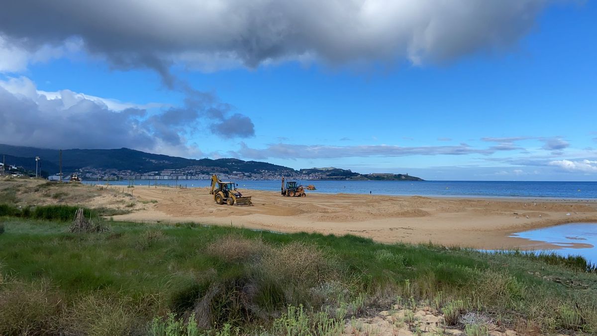 La playa de Panxón