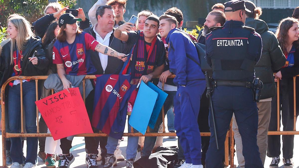 ¡El Barça ya está en Bilbao!