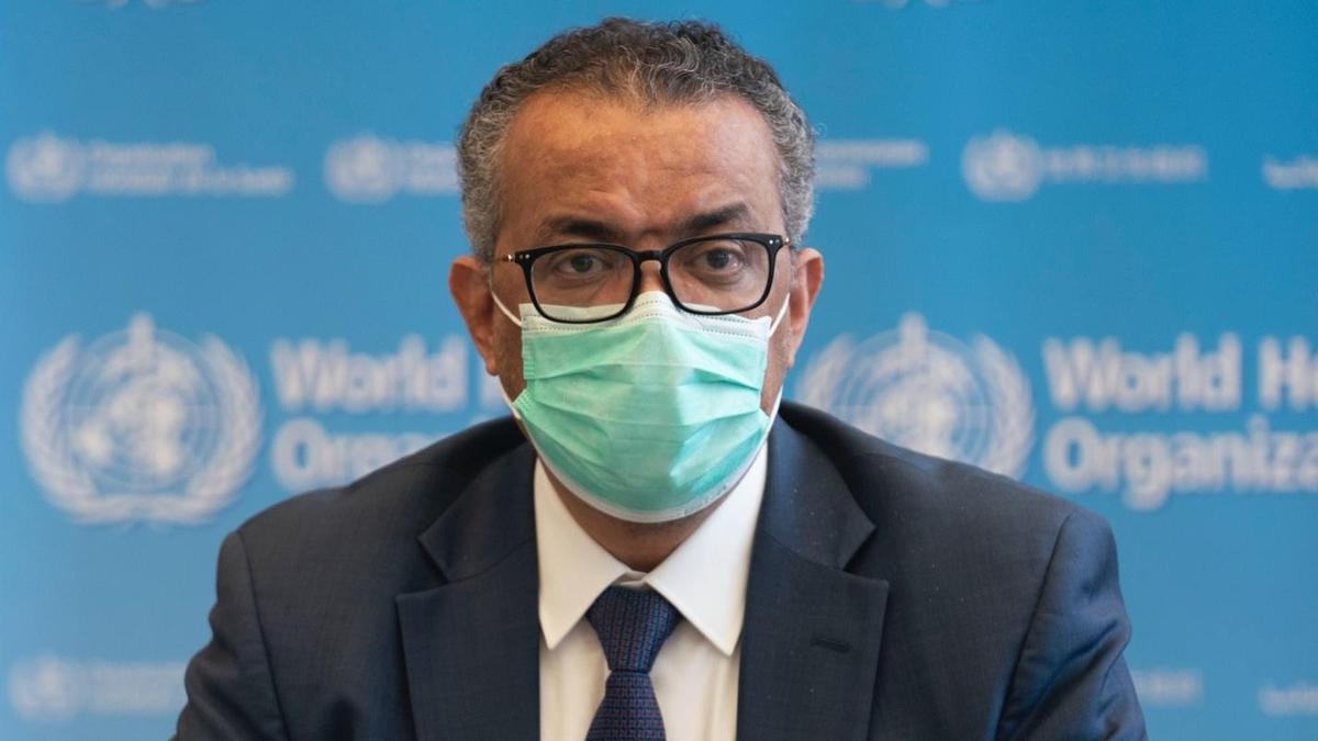 El director general de la OMS, Tedros Adhanom Ghebreyesus.