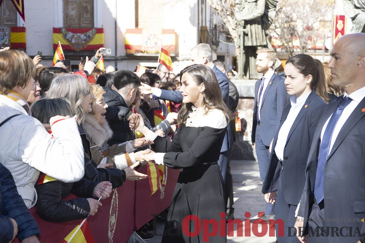 Visita de los reyes de España a Caravaca (Ayuntamiento)