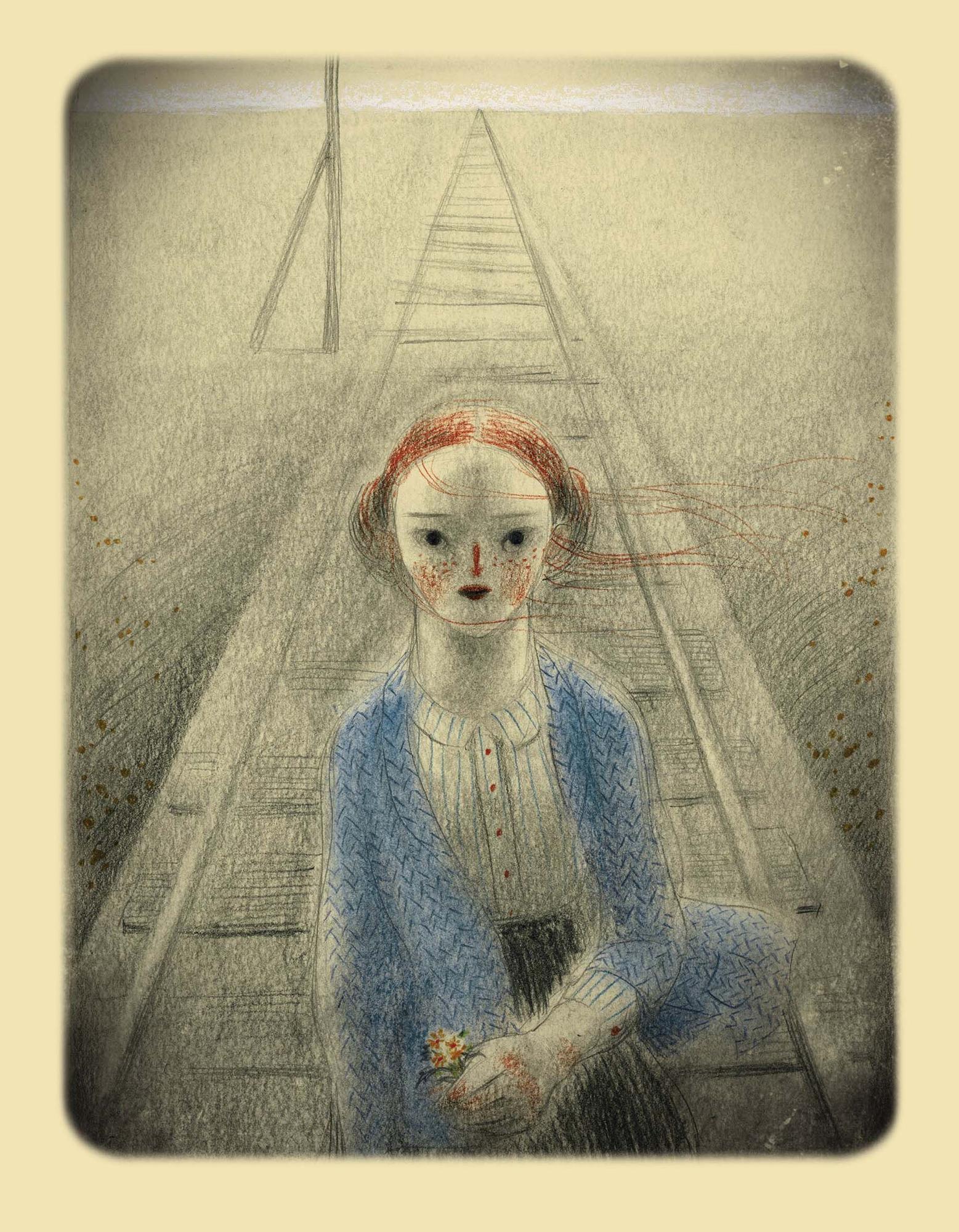 Algunes de les il·lustracions del llibre 'Viajes en trenes de primera clase' de Dani Torrent