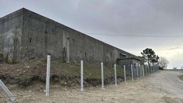 Depósito de Portoauga vella, que quedó vacío por causas que se investigan.