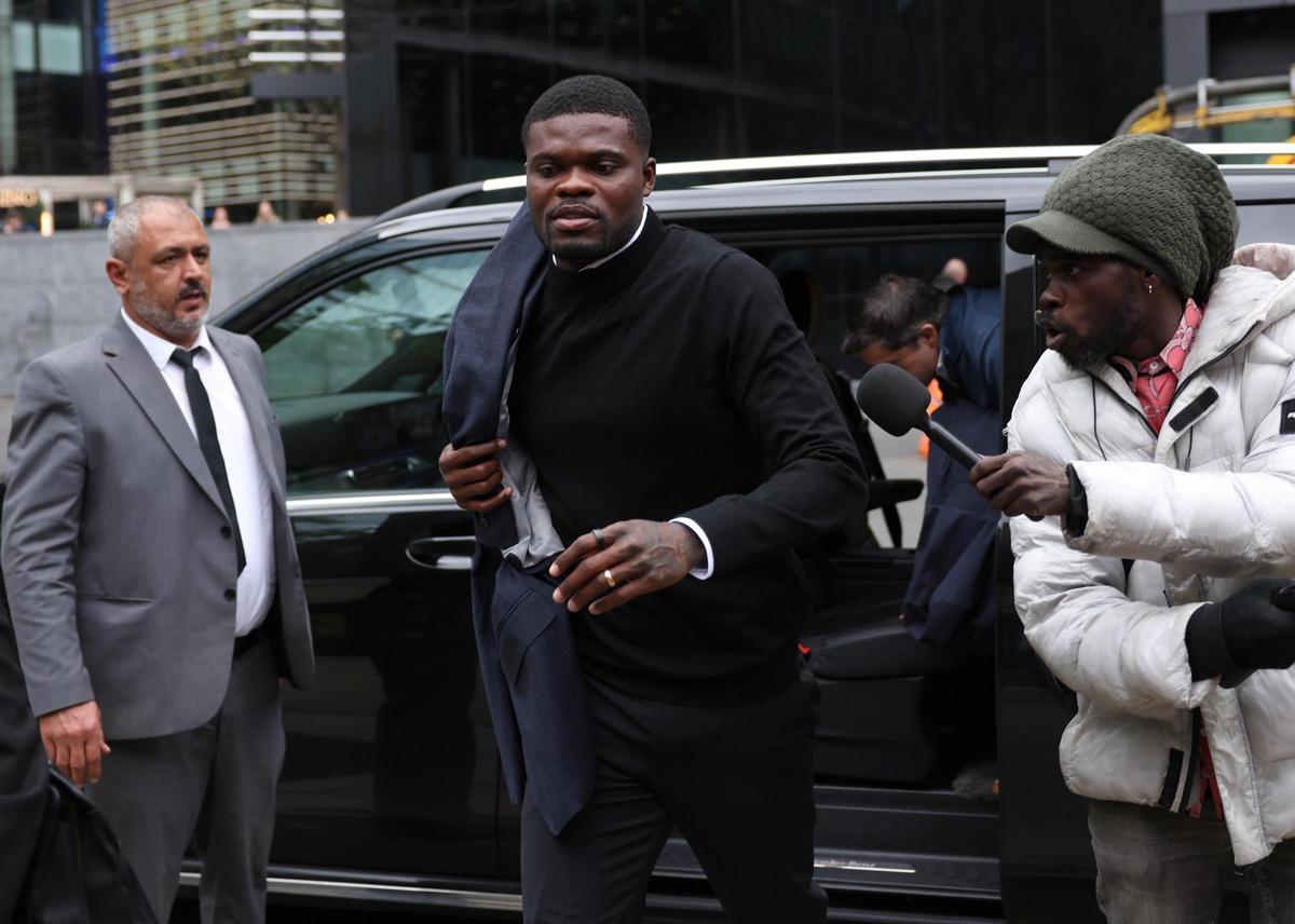 Thomas Partey, futbolista ghanés del Villarreal CF, ha comparecido el lunes ante el Tribunal de la Corona de Southwark por dos nuevas acusaciones de violación.