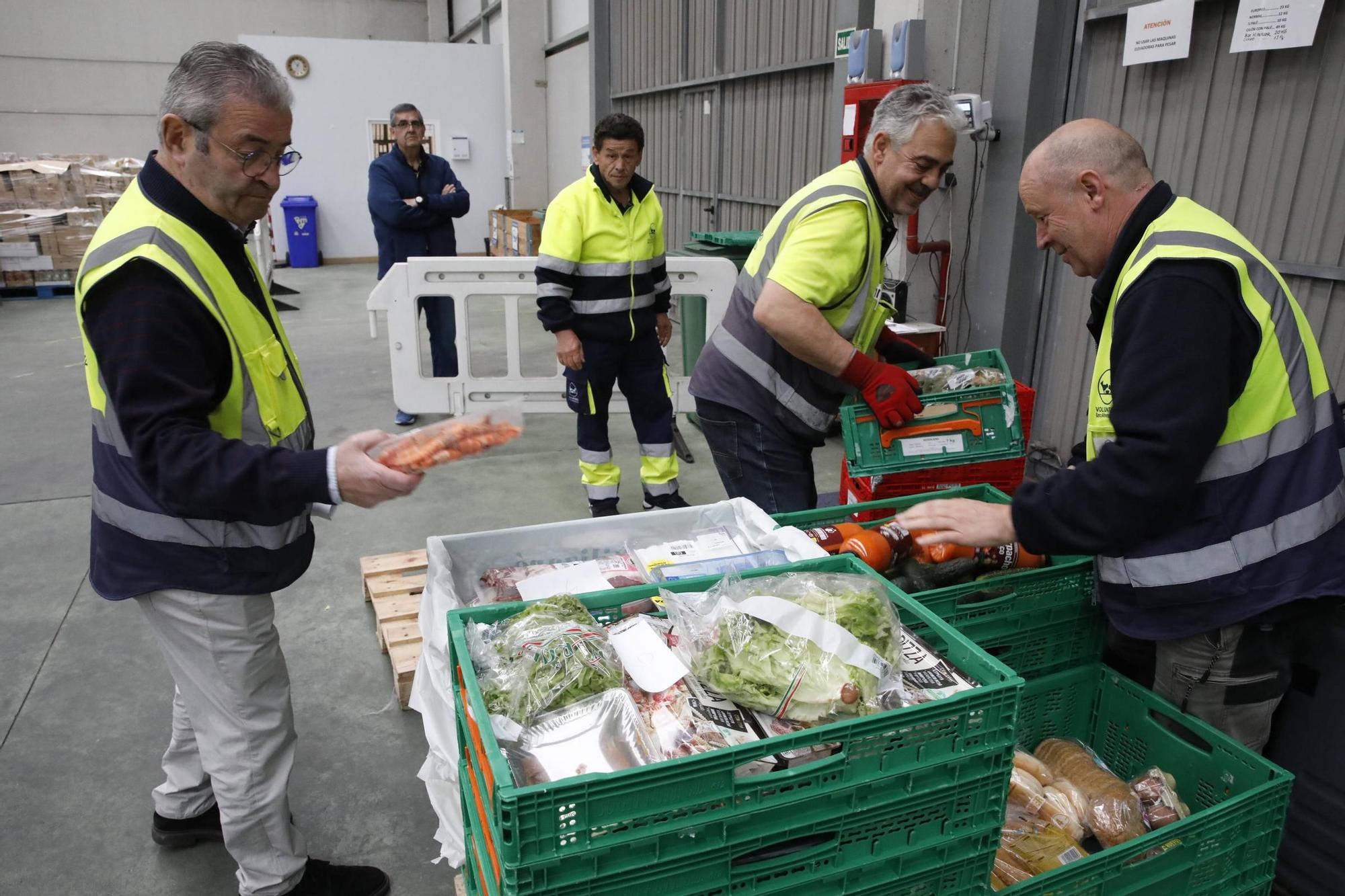 El Banco de Alimentos de Asturias, en números rojos