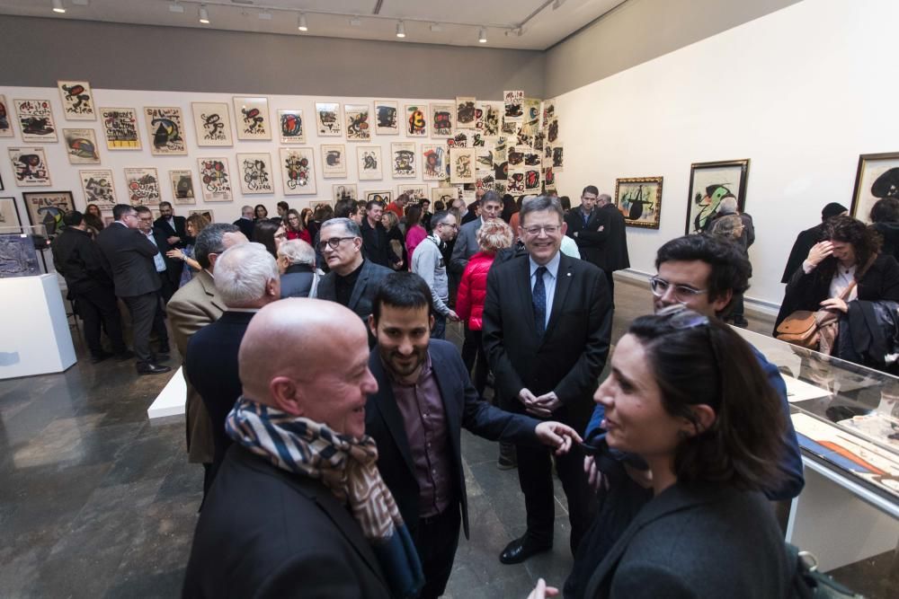 El IVAM inaugura una exposicion sobre Miró