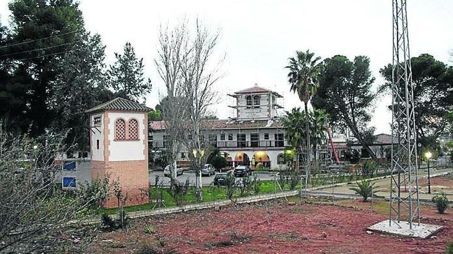 Exterior de la residencia de La Vega en Antequera.