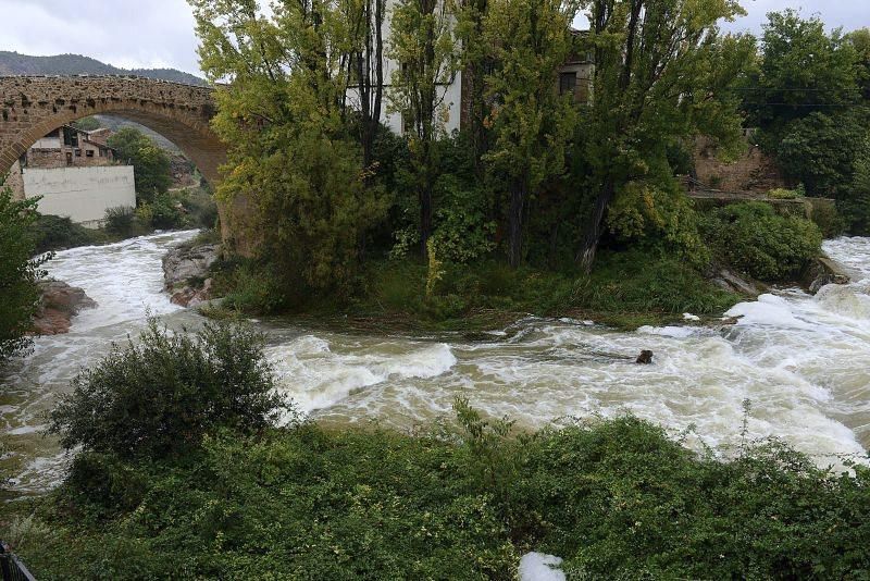 La gota fría en Teruel