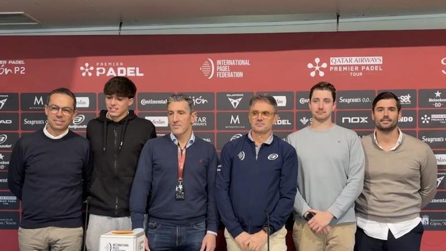 Alberto García Trabanco, la joven promesa del pádel asturiano, ya conoce a sus rivales en la Gijón Premier Pádel: "Juego en casa y quiero disfrutar"