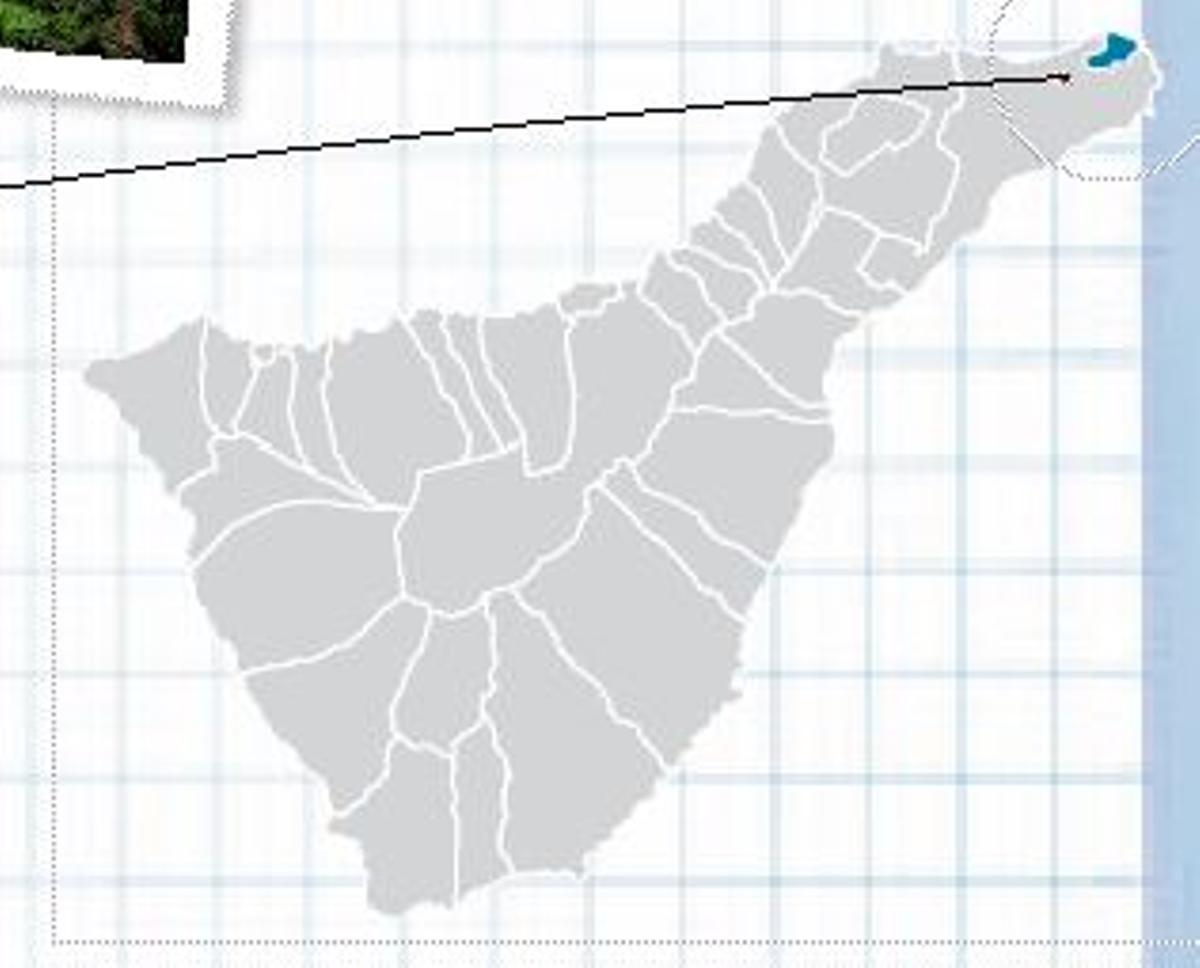 Plano de localización de Chamorga.