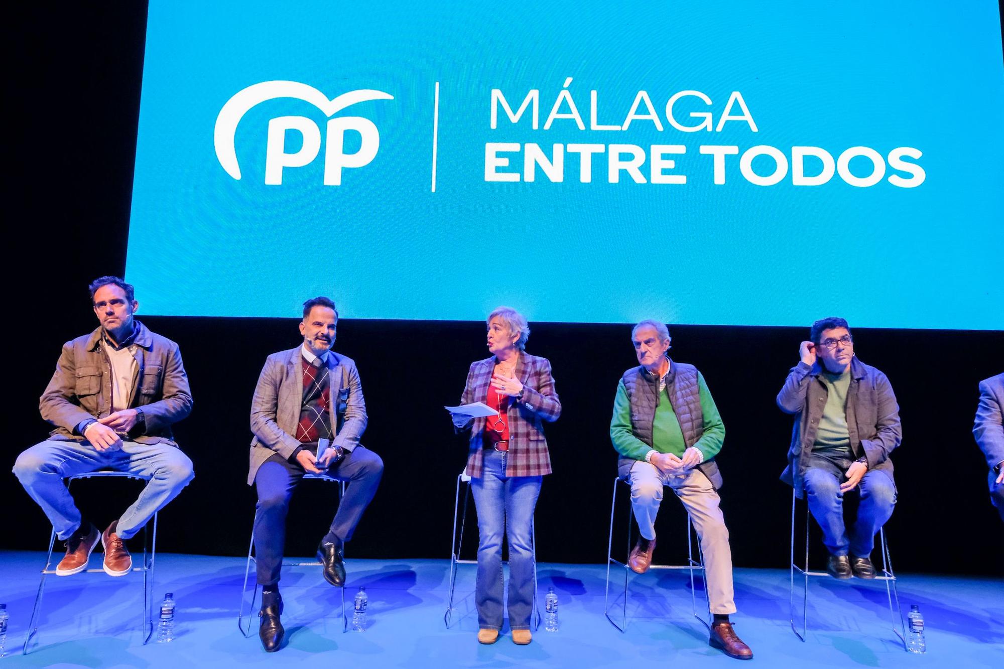 El PP inicia la precampaña para las elecciones municipales en Málaga capital