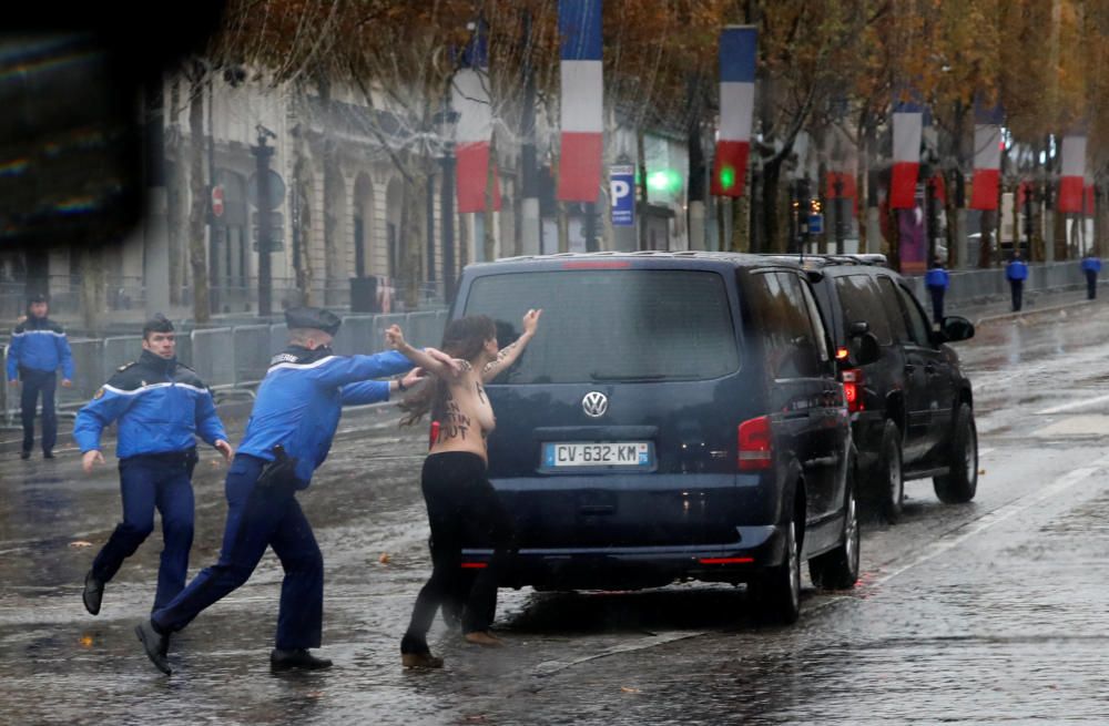 Protesta de Femen en París