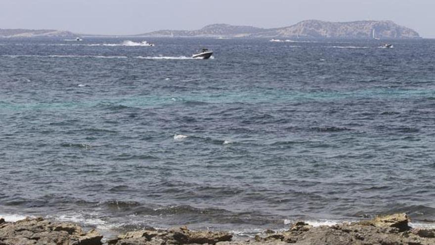 Costa de Cala de Bou, donde falleció la mujer anteayer a medianoche.