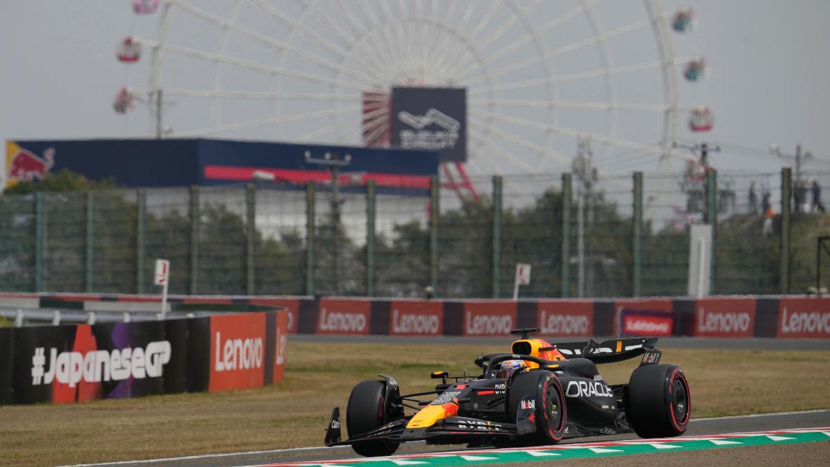Max Verstappen , durante el GP de Japón