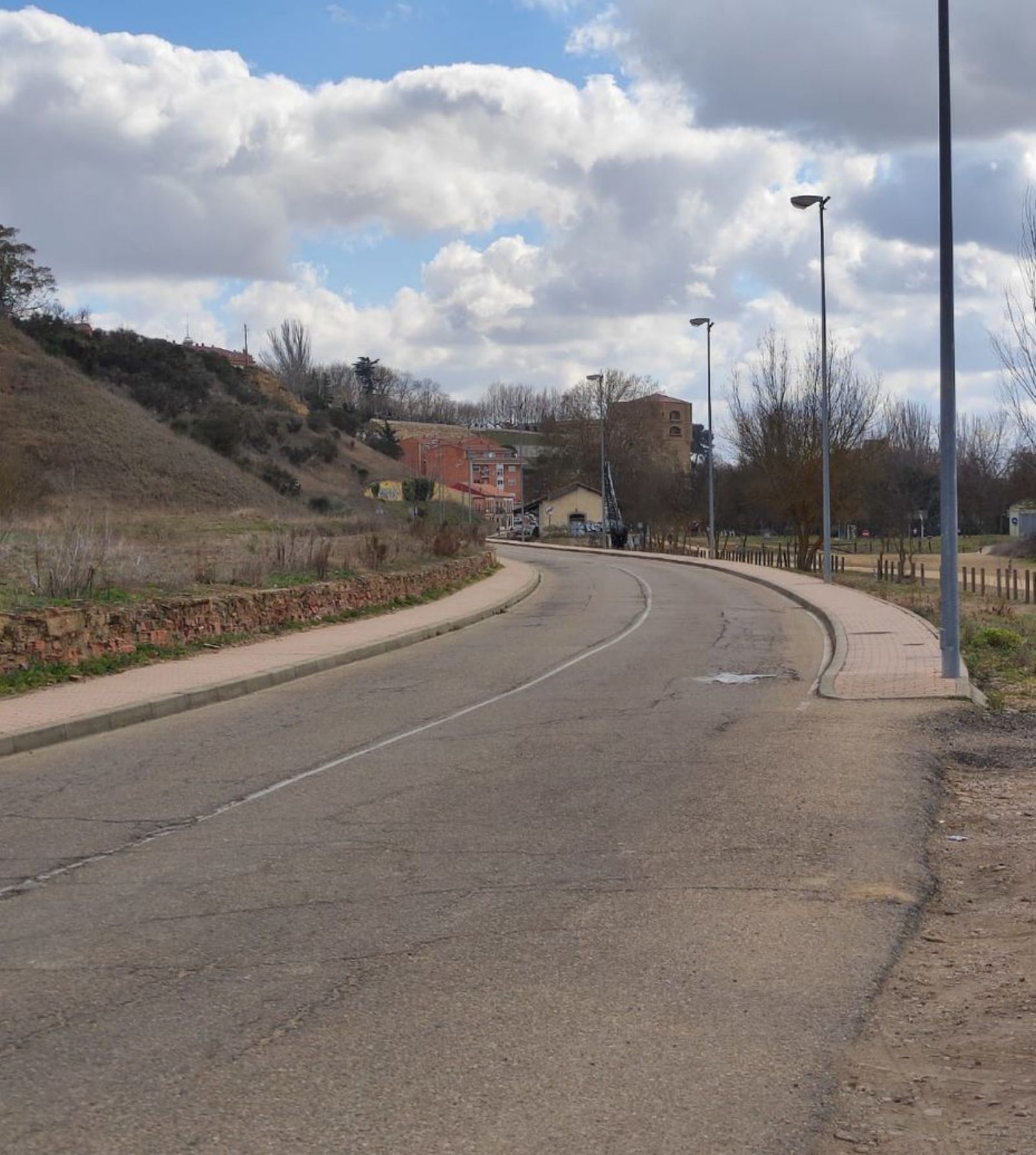 Carretera del Caracol en Benavente. | J. A. G.