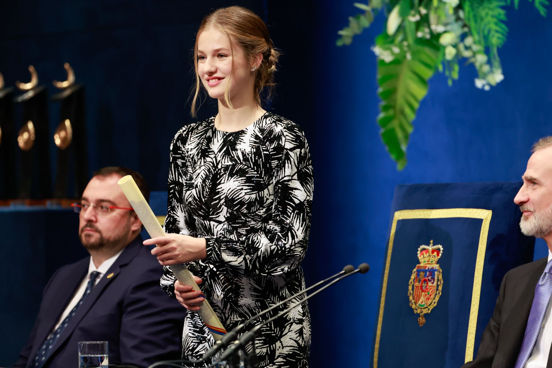 La princesa de Asturias en los Premios princesa de Asturias de 2022