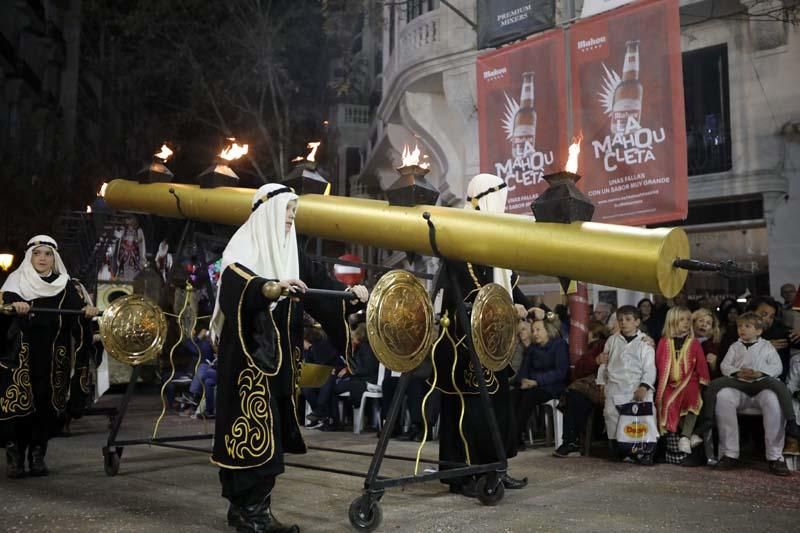 Parada mora en la falla Almirante Cadarso-Conde Altea