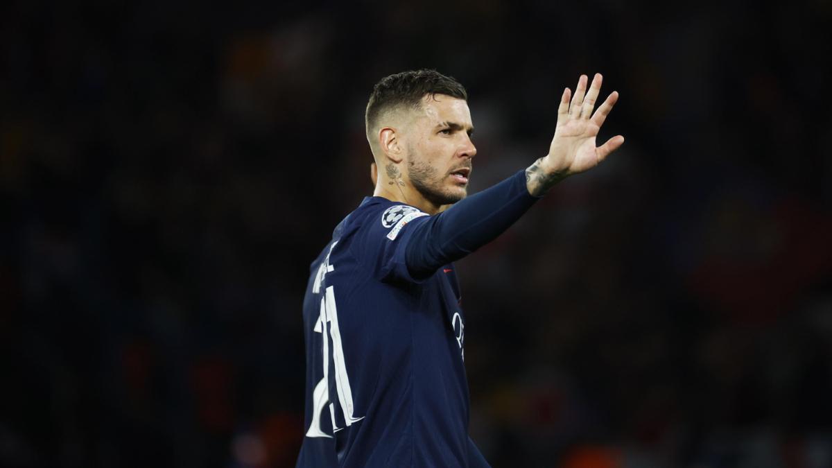 Lucas Hernández, futbolista del PSG