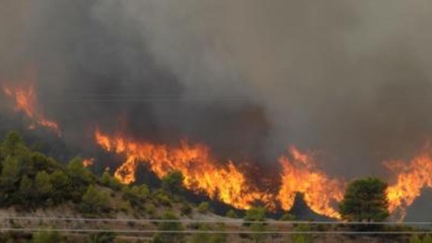 La climatologia d&#039;ahir va ser la propícia  per afavorir que es propagués l&#039;incendi