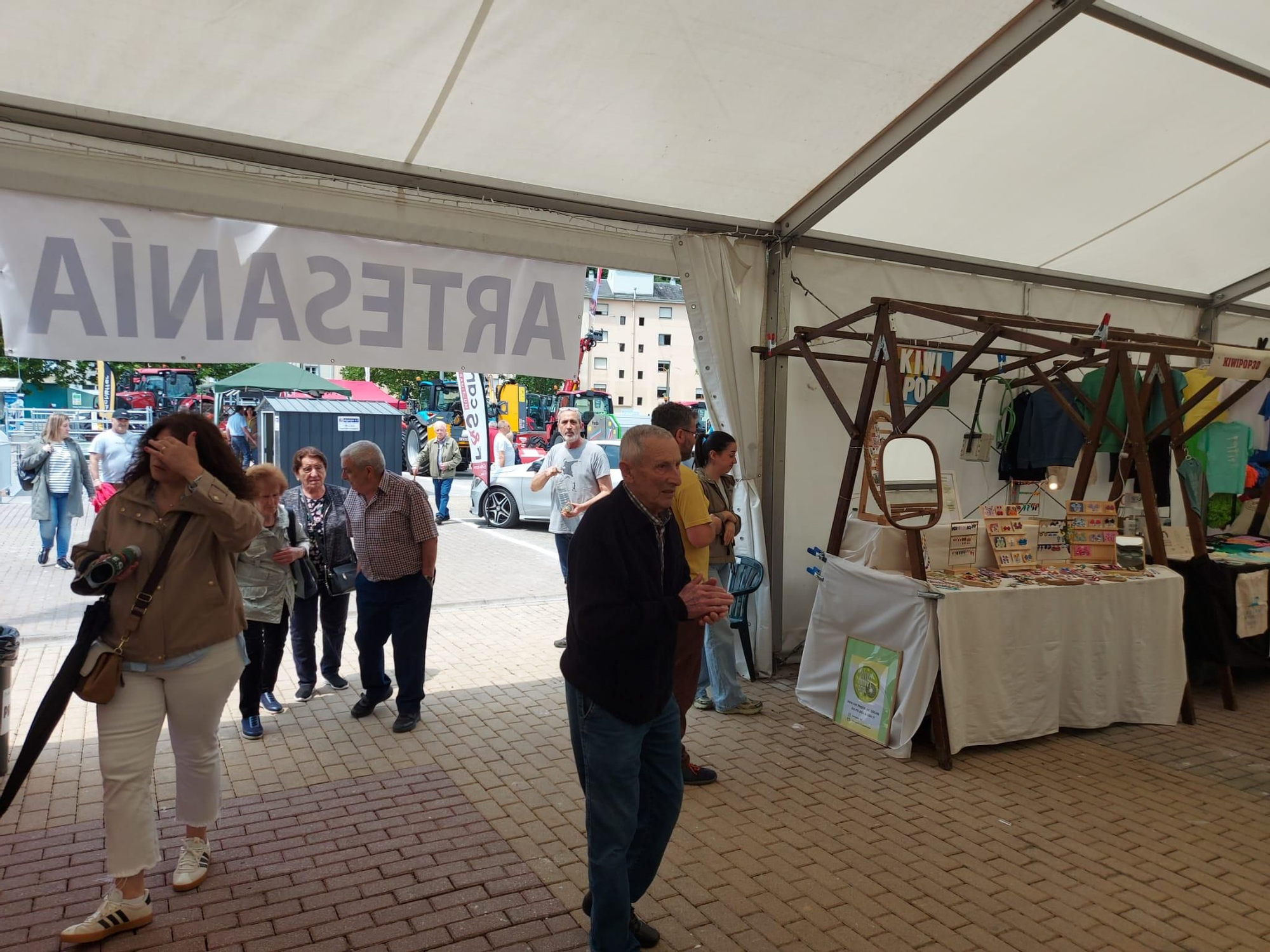 En imágenes: Así fue la primera jornada de la Feria de Muestras de Vegadeo