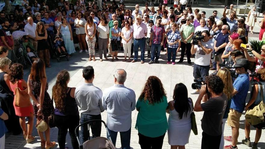 Protesta en Ibiza contra el crimen machista