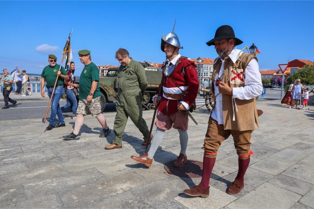 Veteranos legionarios de Galicia se reencuentran de nuevo en Vilanova