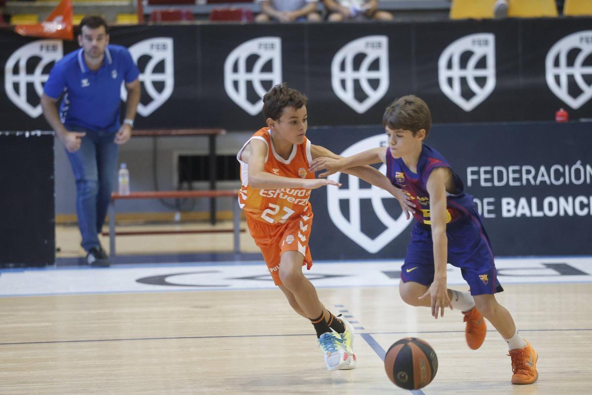 La final del Campeonato de España mini de baloncesto que se disputa en Córdoba, en imágenes