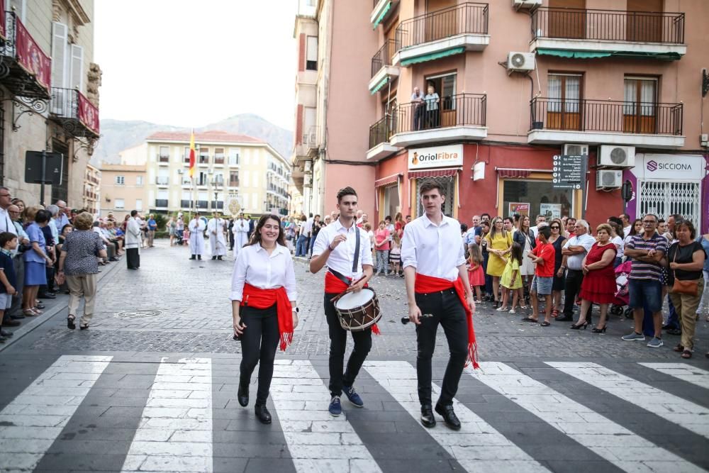 El obispo Jesús Murgui presidió la procesión