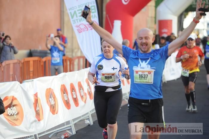 Maratón de Murcia: llegadas (IV)