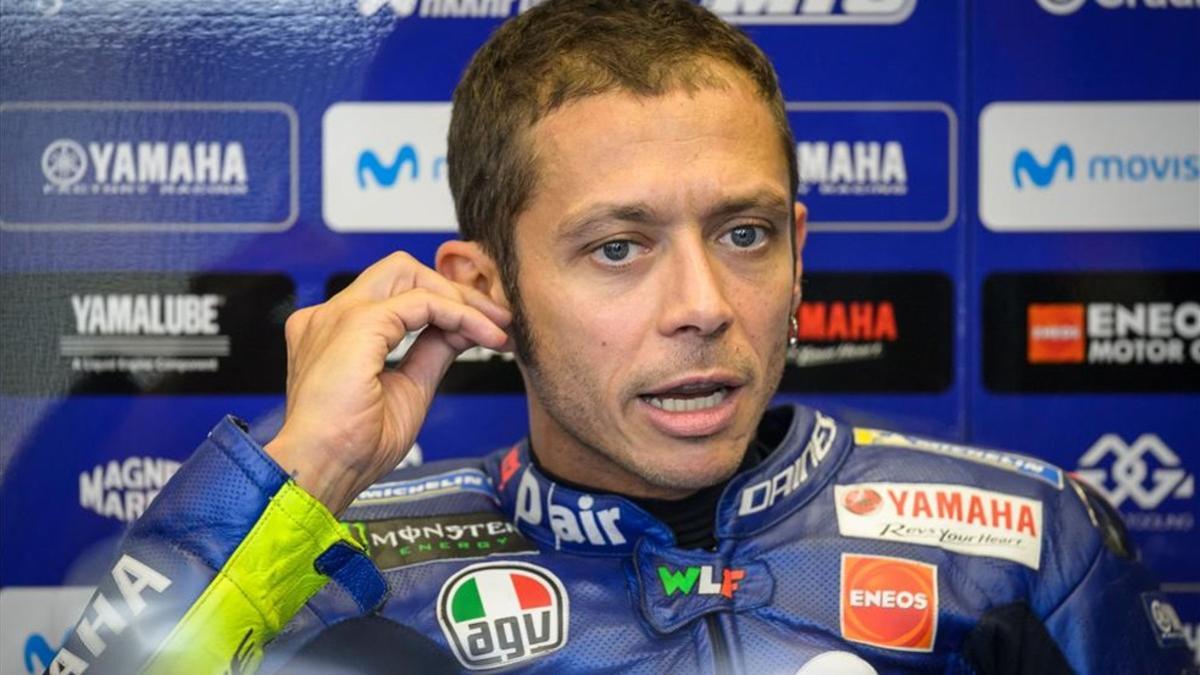 Valentino, tras la primera sesión libre en Austria