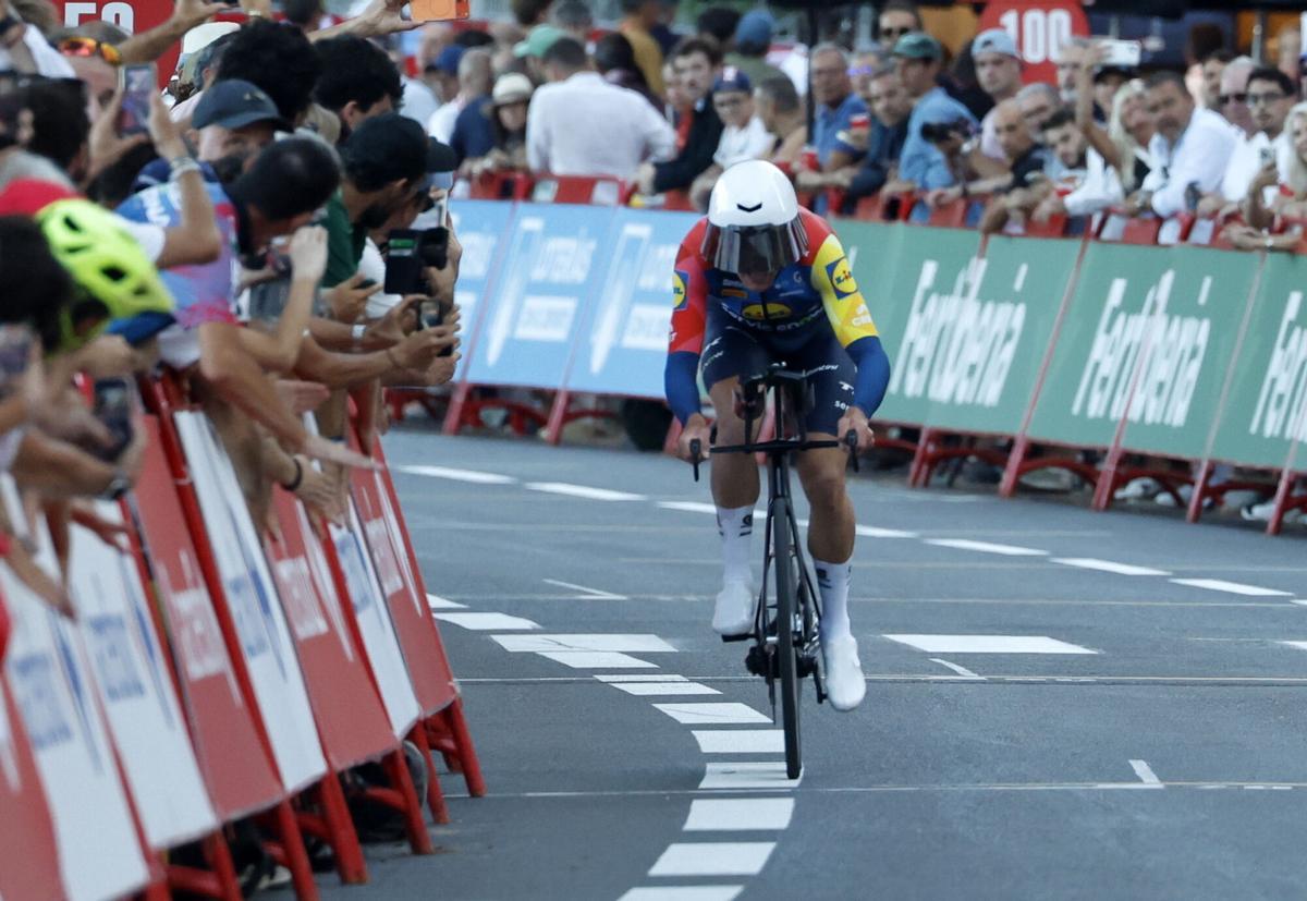 El danés Mads Pedersen del equpo Lidl Trek