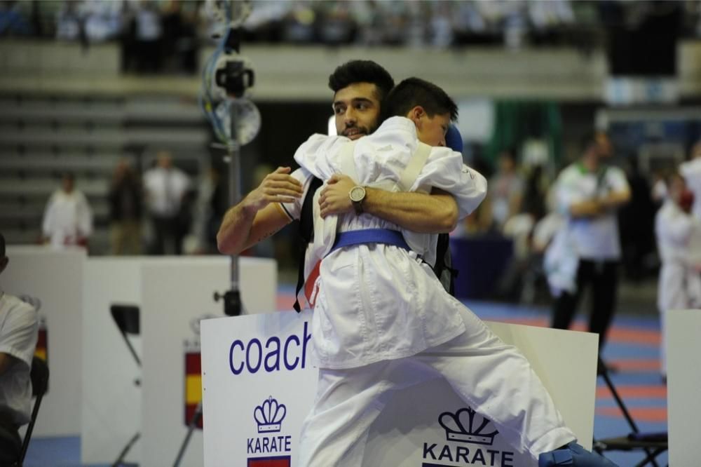 Podium del Campeonato de Kárate