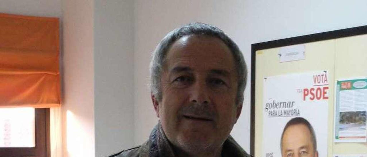 José Luis Díaz Bermúdez, ayer.