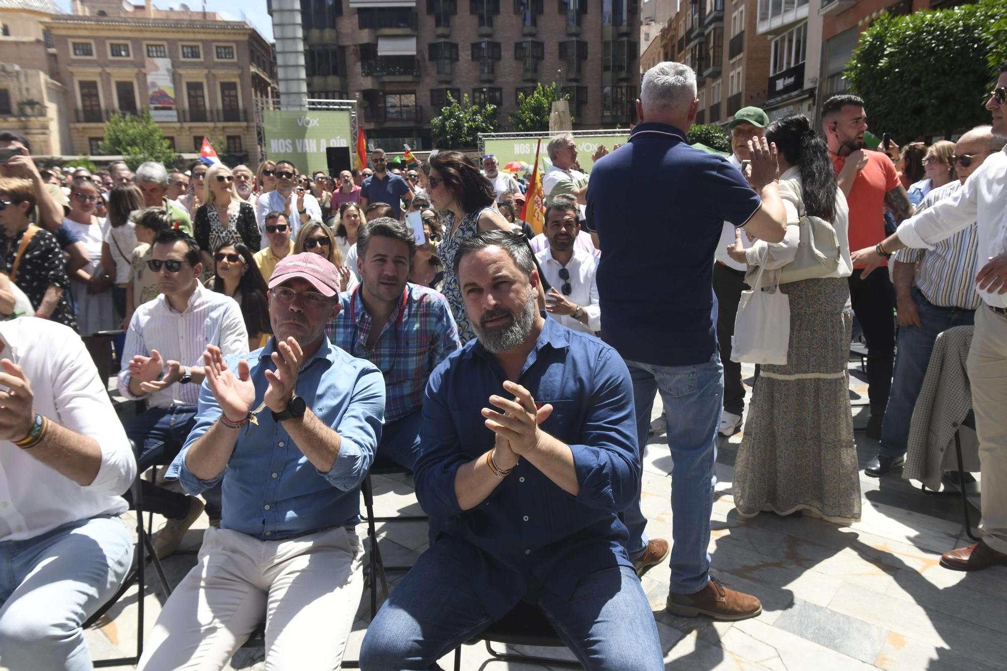 Acto de Santiago Abascal y Jorge Buxadé en Murcia