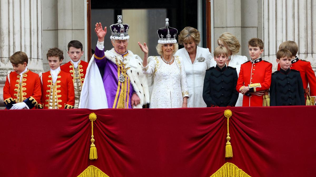 La coronación de Carlos III, en imágenes