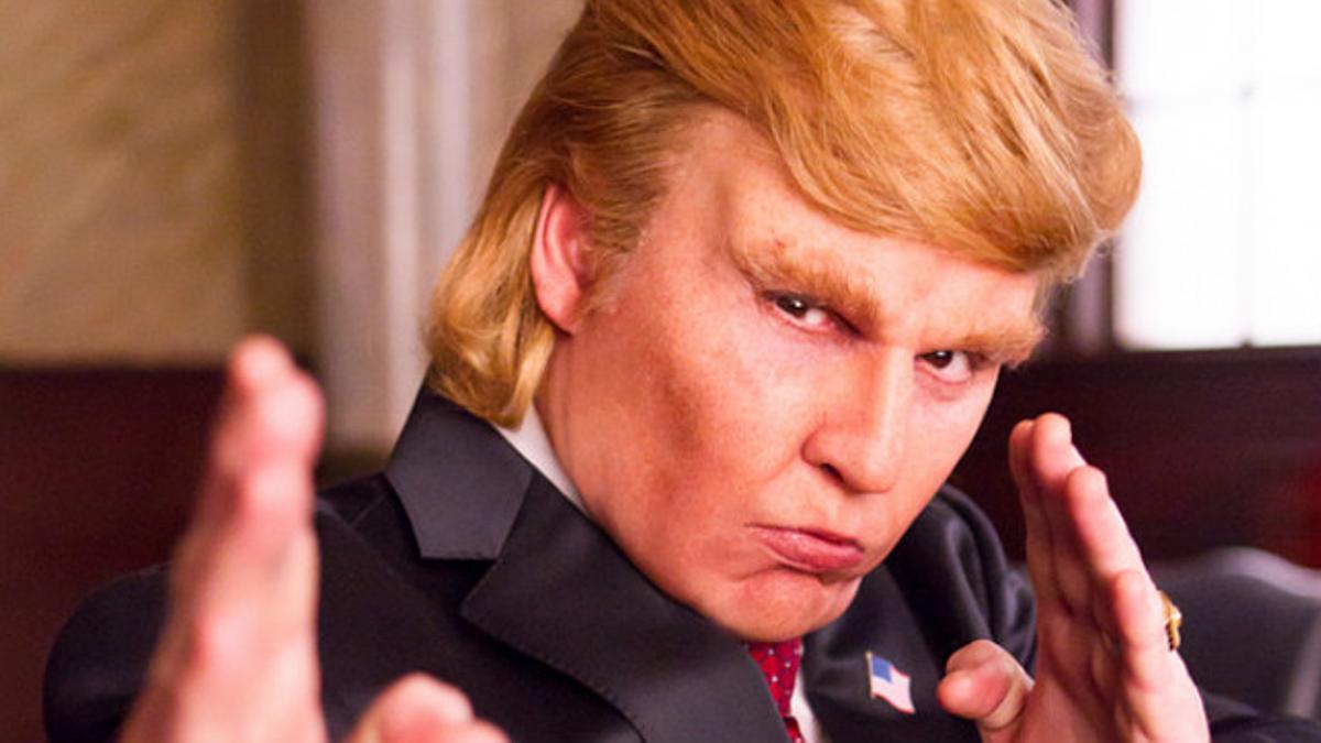 Johnny Deep interpreta a Donald Trump en una cinta de humor.