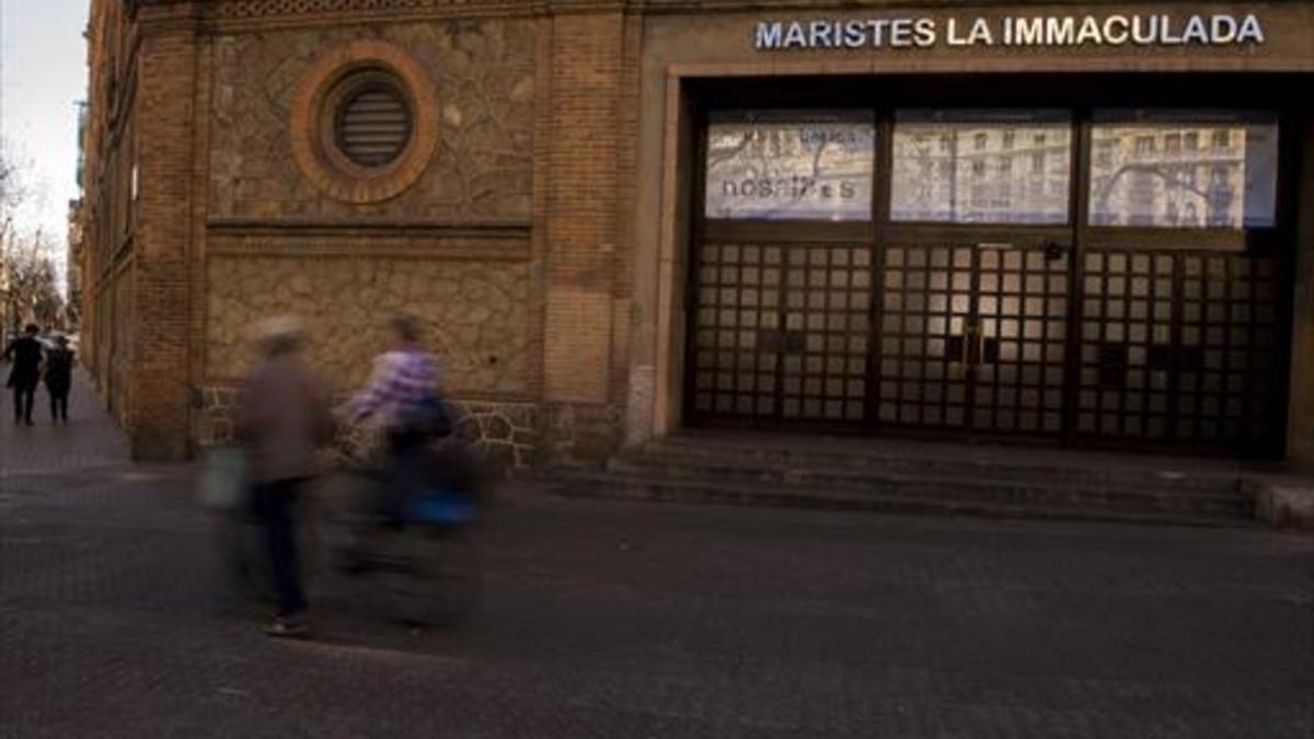 Colegio de los Maristas de la Immaculada, en el Eixample.