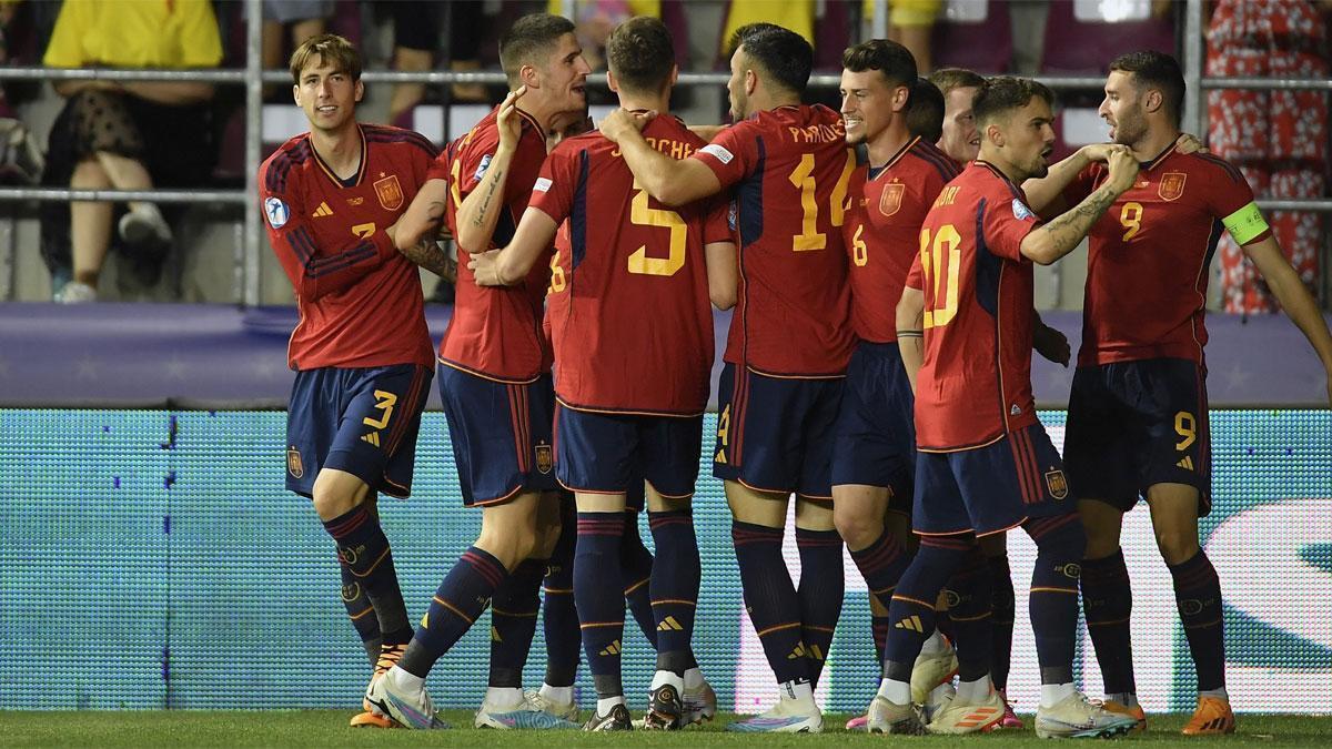 España ya empató con Ucrania (2-2) en la fase de grupos