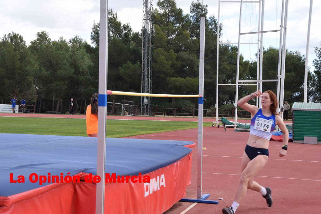 Regional absoluto y sub-23 de atletismo en Lorca