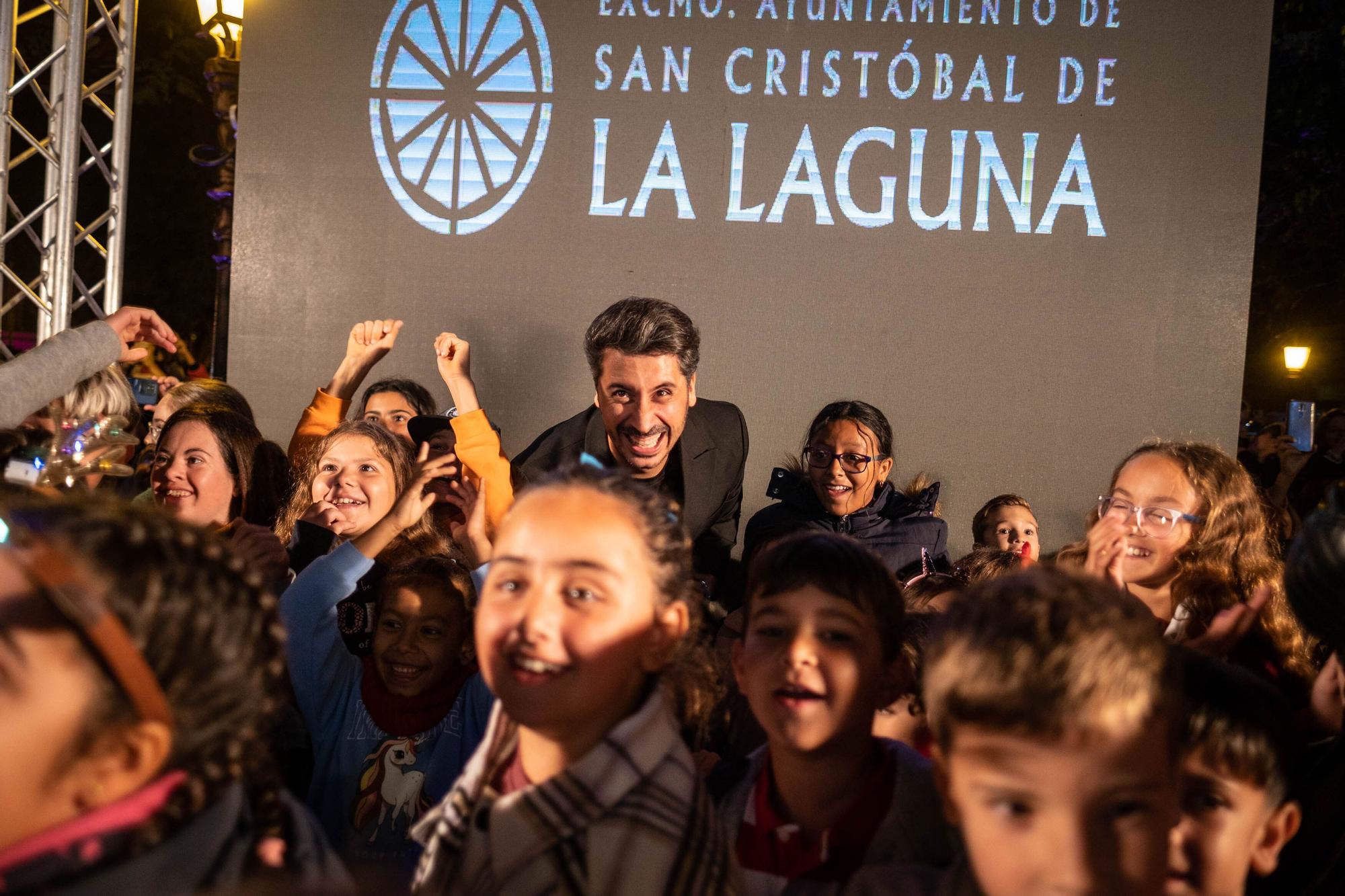 Encendido de la decoración navideña en La Laguna