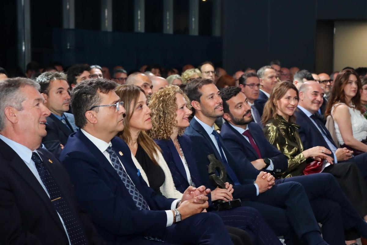 Los representantes torrentinos durante la gala.
