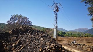 La DGA confirma la hipótesis del origen del incendio del Moncayo en el poste eléctrico