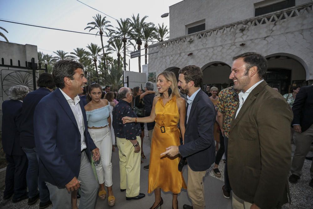 Pablo Casado acude a una celebración familar celebrada en el Huerto del Cura