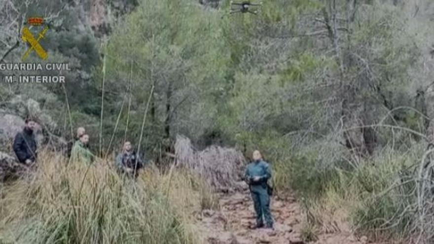 Búsqueda del hombre desaparecido en Raixa