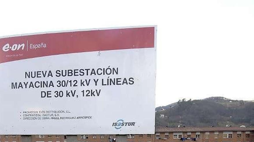 La nueva subestación eléctrica subterránea de La Mayacina, en Mieres.